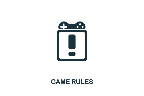 Game Rules Icon: Essential Vector Asset