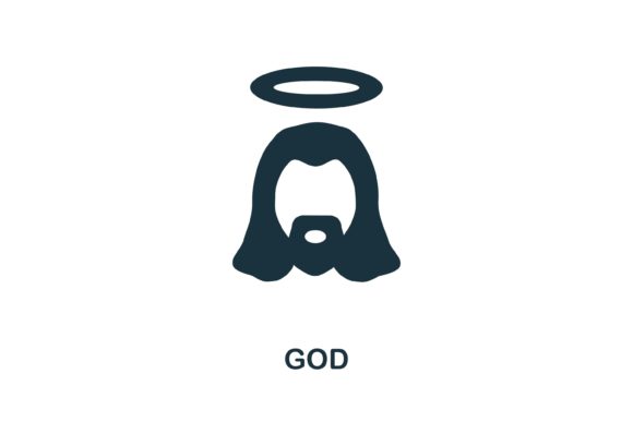 God Icon: Versatile Vector Assets