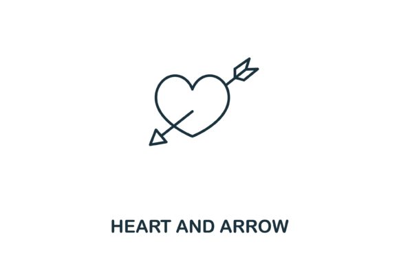 Heart and Arrow: Versatile Valentine’s Design Assets