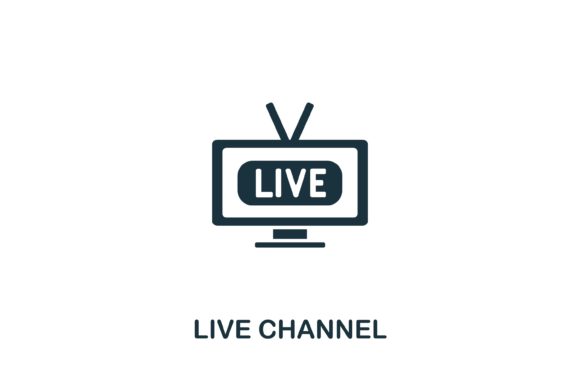 Live Channel: Enhancing Digital Interfaces with Professional Streaming Icons