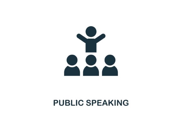 Public Speaking Icon: Elevating Visual Communication with Precision