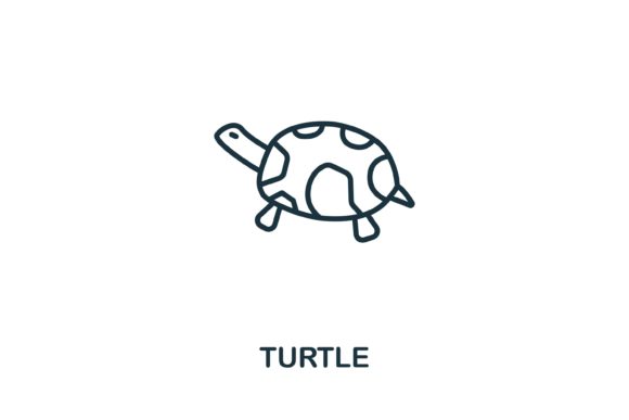Turtle Icon from Wild Animals Collection